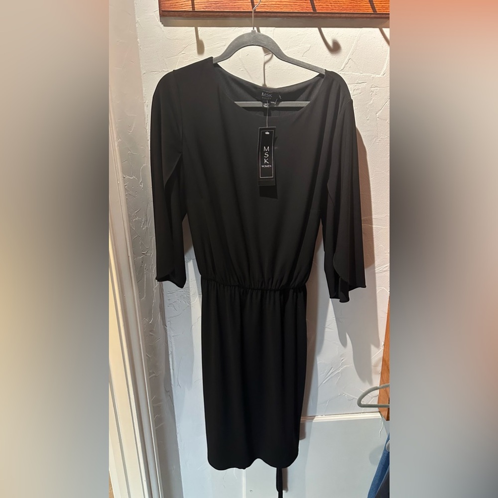 MSK dress, 2X, black dress